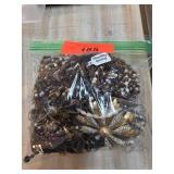 Bag of Assorted Costume Jewelry Pieces