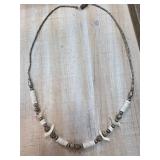 Silver Fetish Necklace with Animal Charms