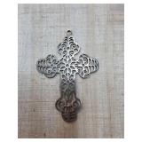 Sterling Silver Filigree Cross Pendant