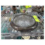 Frank Whiting Sterling Silver and Glass Dish