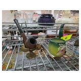 Vintage Smoking Pipe and Hand-Painted Ceramic Mug