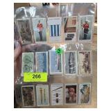 Vintage Cigarette Cards in Sleeves