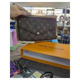 Monogram Envelope-Style Wallet with Box