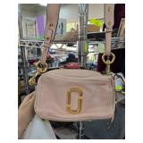 Marc Jacobs Pink Leather Crossbody Bag With Gold H