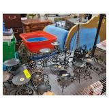 Wrought Iron Candle Holders and Decorative Items