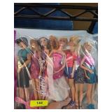 Barbie and Ken Dolls in Plastic Bag
