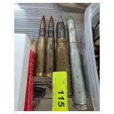 Large Caliber Inert? Ammunition Rounds