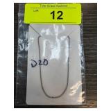 Sterling Silver Ball Chain Necklace