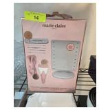 Marie Claire LED Makeup Mirror Set in Box
