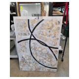 Abstract Mixed Media Artwork Signed by Artist