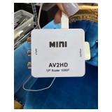 Mini AV to HDMI Up Scaler 1080P Converter