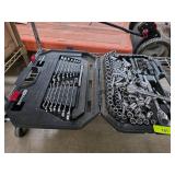 Comprehensive Socket and Wrench Set in Hard Case