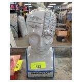 Phrenology Ceramic Bank by L.N. Fowler
