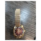 Caravelle Manual Wind Watch with Expandable Band