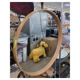 Large Round Hearth & Home Mirror