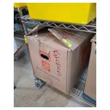Clothes in Cardboard Box