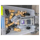 Figurines, VHS Tapes, and Electronics Lot