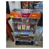 Yamasa Slot Machine with Token and Key Operation