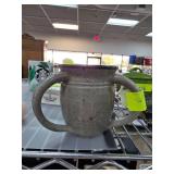 Triple-Handled Stoneware Mug with Makerï¿½s Mark