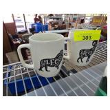 Two Zodiac-Themed Coffee Mugs