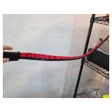 Guess Red and Black Logo Belt