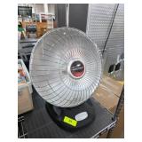 Herschel Infrared Electric Heater in Black