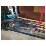 Garden Tools Including Rakes and Shovels