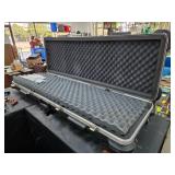Large Black Hard-Shell Equipment Case with Foam Li