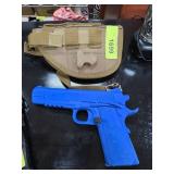 Kawan Blue Training Pistol with Tactical Holster