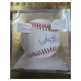 Autographed Baseball by John Stewart with COA
