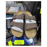 Birkenstock Arizona Leather Sandals, Size 41