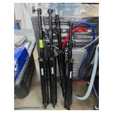 Black Adjustable Tripod Stands