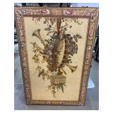 Sarried Ltd. Decorative Panel with Floral and Trum