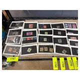 Worldwide Postage Stamps in Sleeves