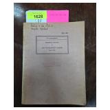 1942 Air Nav Book Titanic Survivor w coa