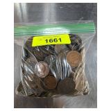 Bag of Assorted Coins Weighing 4.9 Pounds