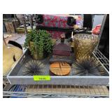 Decorative Tray with Assorted Decorative Items