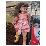 Italian-Marked Vinyl and Cloth Doll