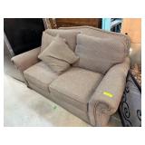 Ethan Allen Two-Seater Sofa with Nailhead Trim
