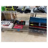 Tools and Accessories Lot with Tool Chest