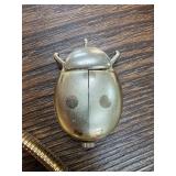 Custom Time Ladybug-Shaped Watch Pendant
