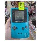 Blue Nintendo Game Boy Color Console