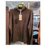 Preston & York Brown M Cowl Neck Sweater
