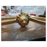 Gold-Tone Accessocraft Belt With Lion Motif