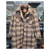 Sanctuary Modern Supply Plaid Jacket, Size XXL