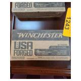 Winchester USA Forged 9mm Luger 115 Grain Steel Sh
