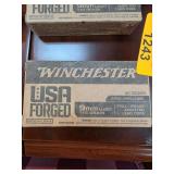 Winchester USA Forged 9mm Luger 115 Gr FMJ Steel C