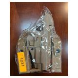 Tactical Holster with Attached Adjustable Straps