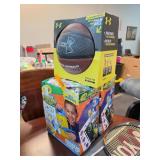 Sports and Toy Items Including Badminton Set and C