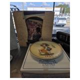 Collectible Plates Including M.J. Hummel and Norma